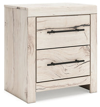 Load image into Gallery viewer, Lawroy King Panel Storage Bed with Mirrored Dresser and Nightstand
