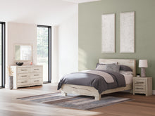 Load image into Gallery viewer, Lawroy Queen Panel Bed with Mirrored Dresser and Nightstand
