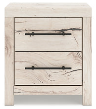 Load image into Gallery viewer, Lawroy Queen Panel Storage Bed with Mirrored Dresser and Nightstand
