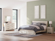 Load image into Gallery viewer, Lawroy King Panel Storage Bed with Mirrored Dresser and Nightstand
