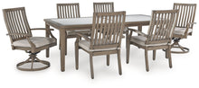 Load image into Gallery viewer, Rainier Ranch Outdoor Dining Table and 6 Chairs
