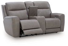 Load image into Gallery viewer, 5Z-Comfort PWR REC Loveseat/CON/ADJ HDRST
