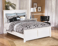 Load image into Gallery viewer, Bostwick Shoals Queen Panel Bed with Mirrored Dresser, Chest and 2 Nightstands
