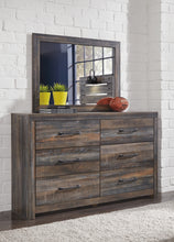 Load image into Gallery viewer, Drystan Full Panel Bed with 4 Storage Drawers with Mirrored Dresser, Chest and Nightstand
