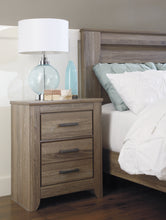 Load image into Gallery viewer, Zelen King/California King Panel Headboard with Mirrored Dresser and 2 Nightstands
