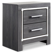 Load image into Gallery viewer, Lodanna Full Upholstered Panel Headboard with Mirrored Dresser and 2 Nightstands
