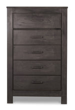 Load image into Gallery viewer, Brinxton Full Panel Headboard with Mirrored Dresser and Chest
