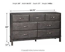 Load image into Gallery viewer, Caitbrook  Storage Bed With 8 Storage Drawers With Dresser
