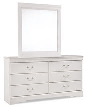 Load image into Gallery viewer, Anarasia Twin Sleigh Headboard with Mirrored Dresser and 2 Nightstands
