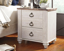 Load image into Gallery viewer, Willowton Twin Panel Bed with Nightstand
