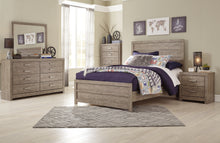 Load image into Gallery viewer, Culverbach Full Panel Bed with Mirrored Dresser and Chest
