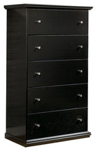 Load image into Gallery viewer, Maribel Full Panel Bed with Mirrored Dresser, Chest and 2 Nightstands
