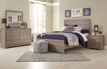 Load image into Gallery viewer, Culverbach Full Panel Bed with Mirrored Dresser and 2 Nightstands
