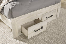 Load image into Gallery viewer, Cambeck Full Panel Bed with 4 Storage Drawers with Mirrored Dresser, Chest and Nightstand
