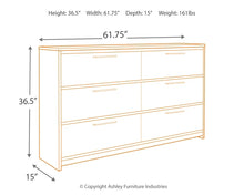 Load image into Gallery viewer, Baystorm Full Panel Bed with Dresser
