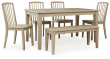 Load image into Gallery viewer, Gleanville Dining Table and 4 Chairs and Bench
