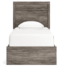 Load image into Gallery viewer, Ralinksi Twin Panel Bed with Mirrored Dresser
