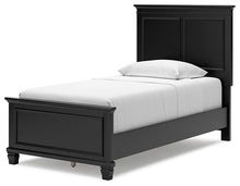 Load image into Gallery viewer, Lanolee Twin Panel Bed with Mirrored Dresser, Chest and 2 Nightstands
