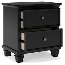 Load image into Gallery viewer, Lanolee Twin Panel Bed with Mirrored Dresser, Chest and 2 Nightstands
