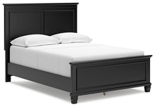 Load image into Gallery viewer, Lanolee Full Panel Bed with Mirrored Dresser, Chest and 2 Nightstands
