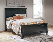 Load image into Gallery viewer, Lanolee Full Panel Bed with Mirrored Dresser, Chest and 2 Nightstands
