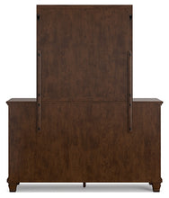 Load image into Gallery viewer, Danabrin Full Panel Bed with Mirrored Dresser
