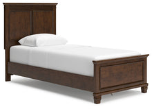 Load image into Gallery viewer, Danabrin Twin Panel Bed with Mirrored Dresser, Chest and 2 Nightstands
