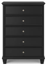 Load image into Gallery viewer, Lanolee Twin Panel Bed with Mirrored Dresser and Chest
