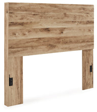 Load image into Gallery viewer, Hyanna Full Panel Headboard with Mirrored Dresser and Nightstand
