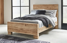 Load image into Gallery viewer, Hyanna Full Panel Bed with Mirrored Dresser, Chest and 2 Nightstands
