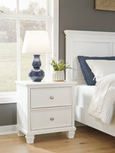 Load image into Gallery viewer, Fortman Twin Panel Bed with Mirrored Dresser and 2 Nightstands
