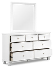 Load image into Gallery viewer, Fortman Twin Panel Bed with Mirrored Dresser and Chest
