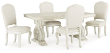 Load image into Gallery viewer, Arlendyne Dining Table and 4 Chairs with Storage
