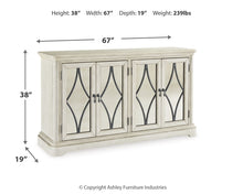 Load image into Gallery viewer, Arlendyne Dining Table and 4 Chairs with Storage
